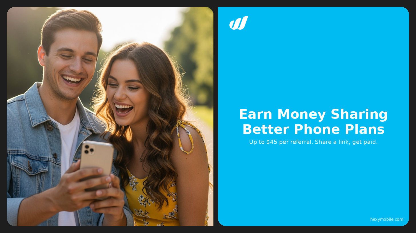 Earn Money Sharing Better Phone Plans