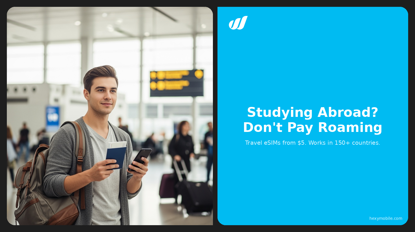 Studying Abroad? Don't Pay Roaming Fees