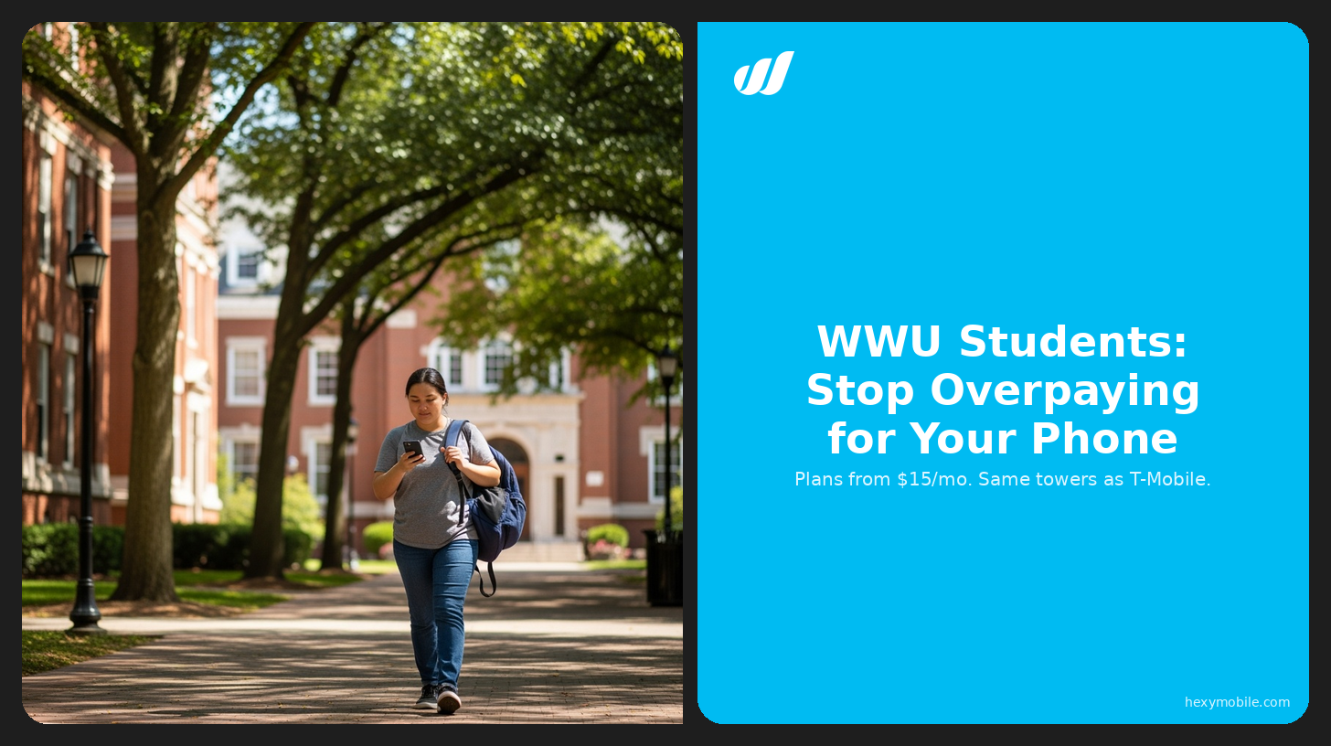 WWU Students: Phone Plans From $15