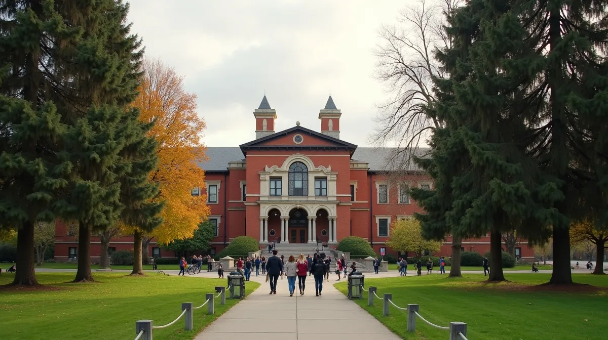 The Memorial Union building at Oregon State University in Corvallis